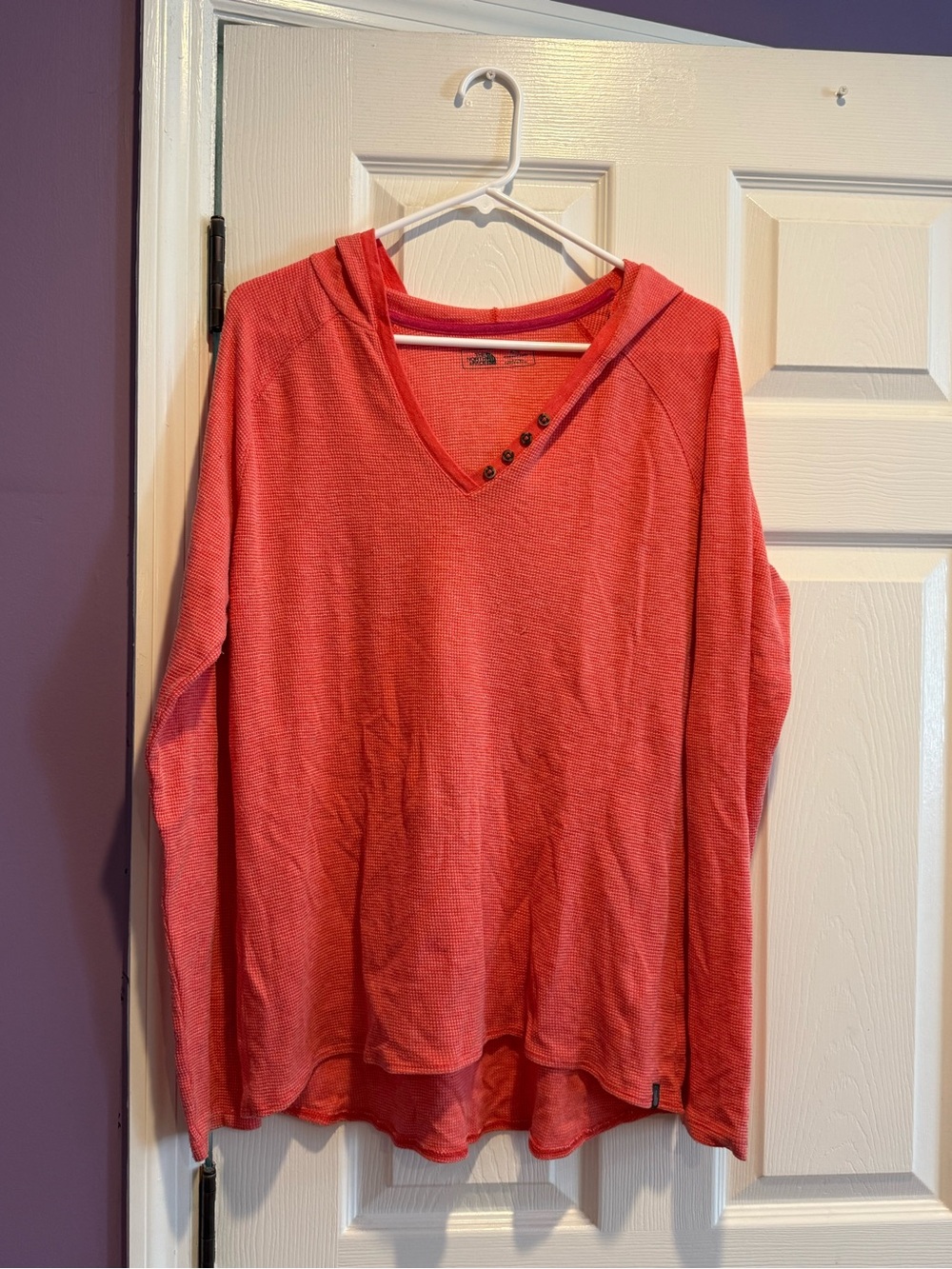The North Face Coral V-Neck Hooded Pullover